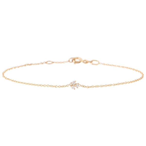 Helen bracelet diamonds & gold