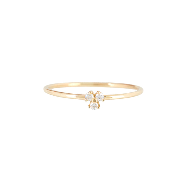 Helen ring diamonds & gold
