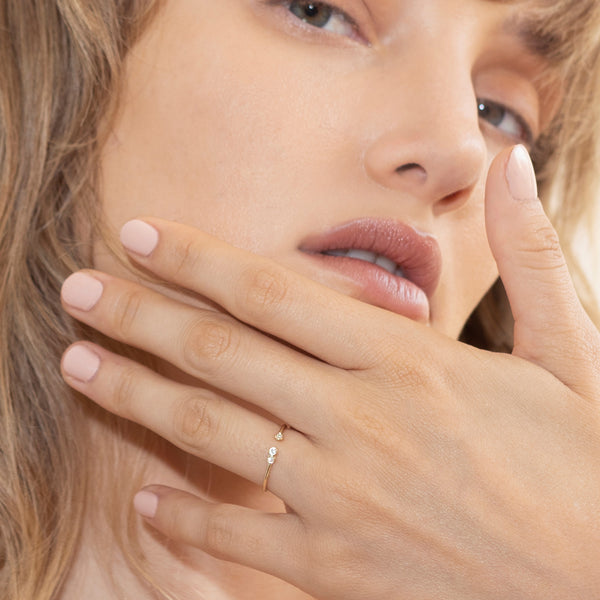 Adamas Ring white diamonds – eikosi dyo