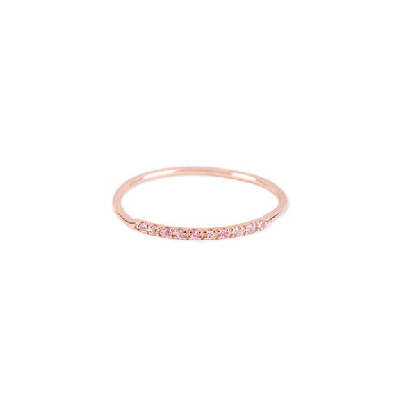 Hemera Rose Sapphires Ring