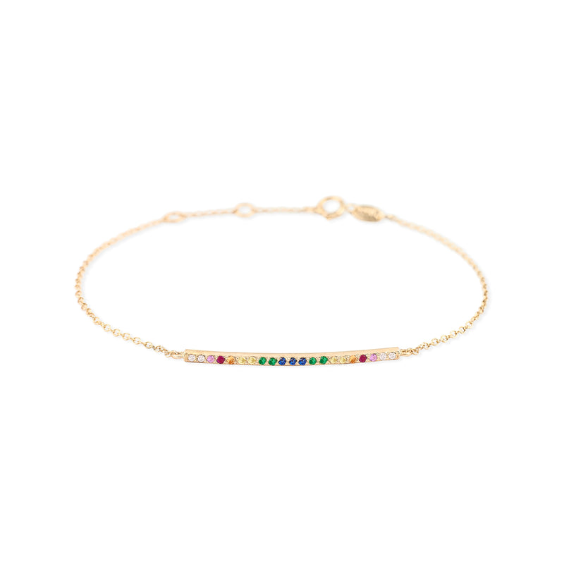 Rainbow Tube Bracelet