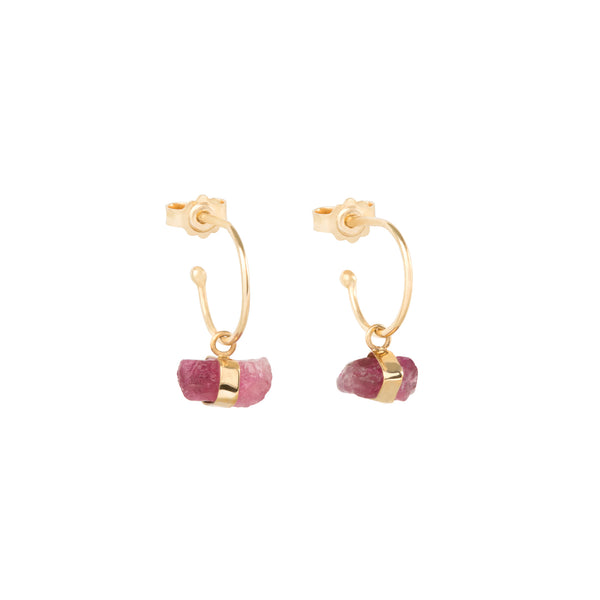 Rainbow earrings Pink